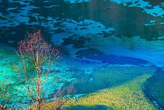 jiuzhaigou valley scenic