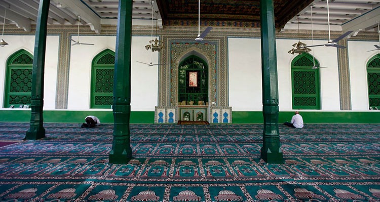the mosque in Kashgar