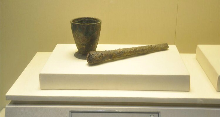 Ancient artifacts in Museum of the Nanyue King