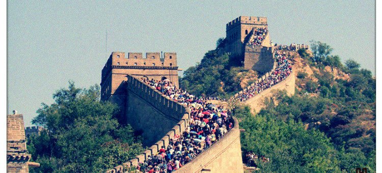 八達嶺の長城
