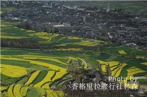 Scenery around Stone Drum Town at the First Bend of the Yangtze River