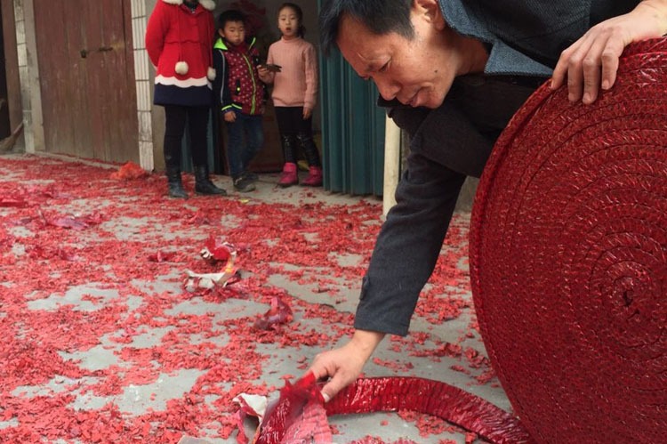 Firecrackers for chinese new year