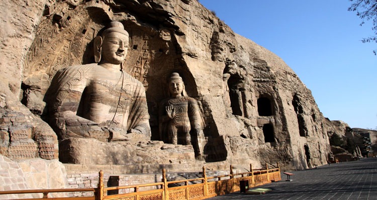 Buddhas in Yungang Grottoes