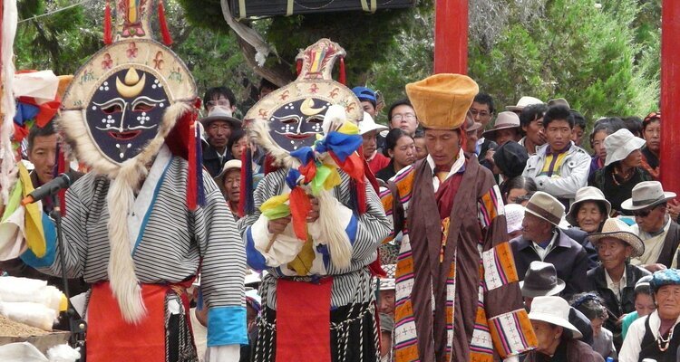 Tibetan opera performance
