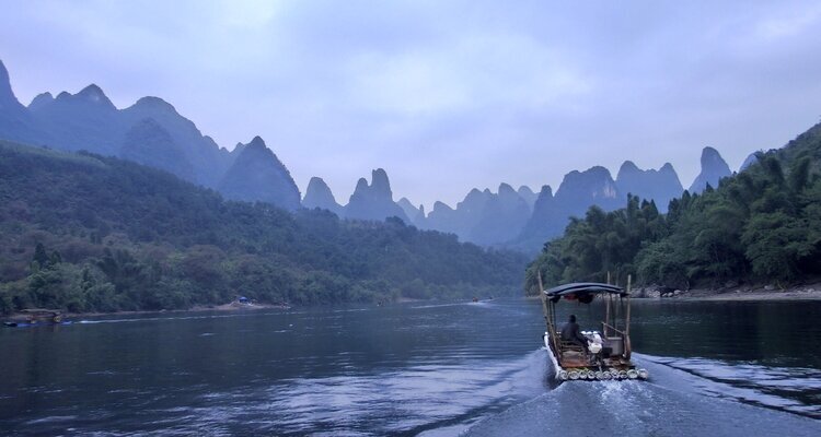 Bamboo Rafting on the Li River