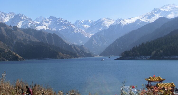 Heavenly Lake and Snow Mountain