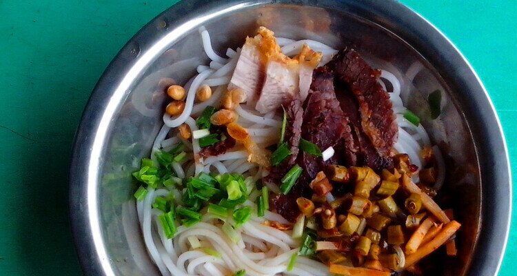 A bowl of Guilin Rice Noodles