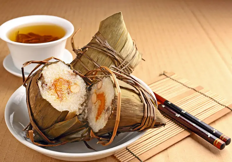 Chinese Dragon Boat Festival Food - Zongzi