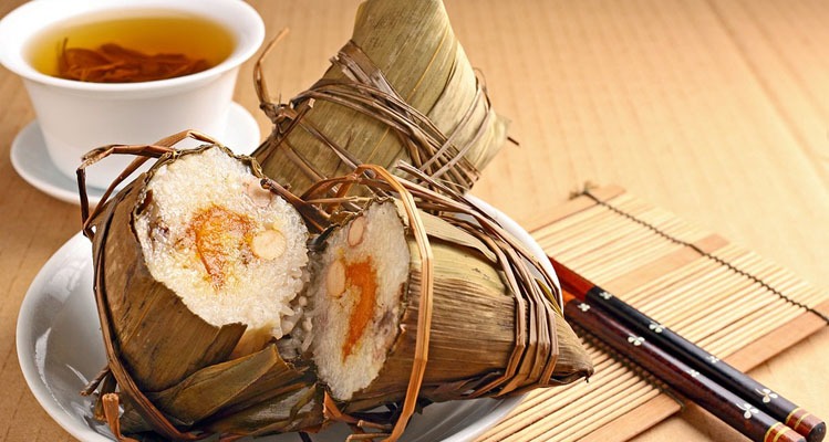 chinese breakfast:  Steamed Glutinous Rice