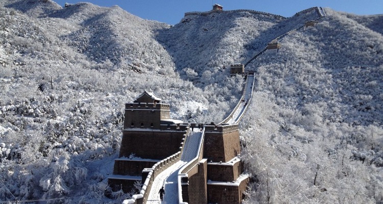 Beijing Greatwall Winter Scenery