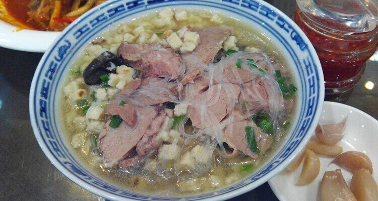 Pita Bread Soaked in Lamb Soup