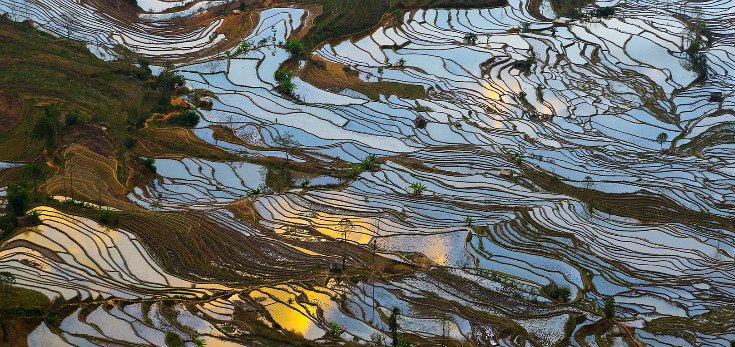 yuanyang risaie a terrazze