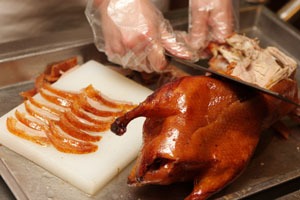 Peking roast duck 