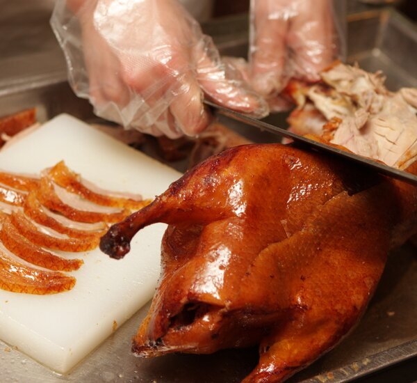 Roasted peking duck