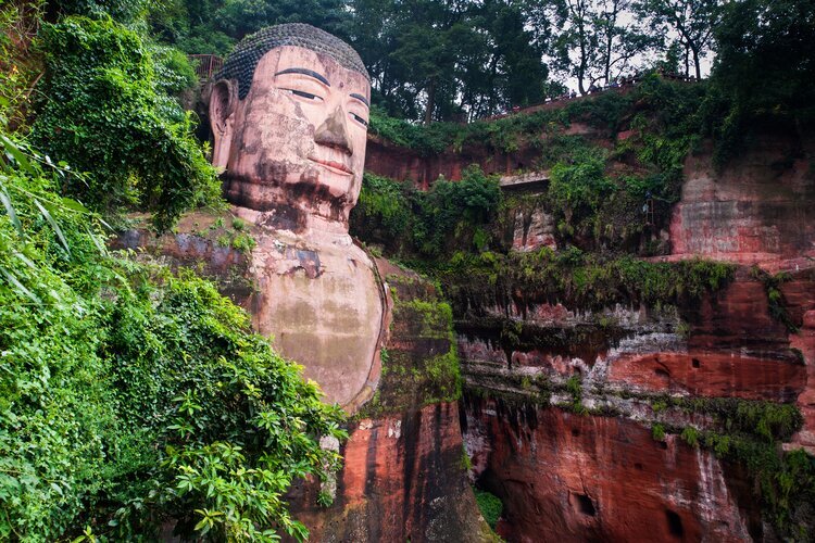 楽山大仏 成都観光