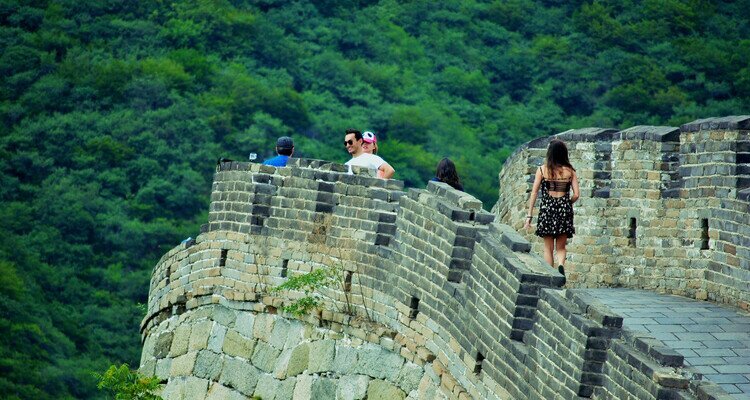 There are relatively fewer tourists in late August