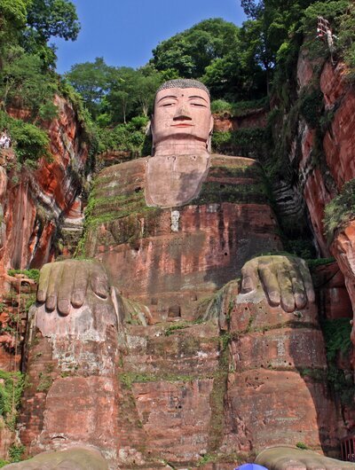 世界遺産・楽山大仏を観光