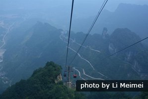 Tianmen Mountain cable car