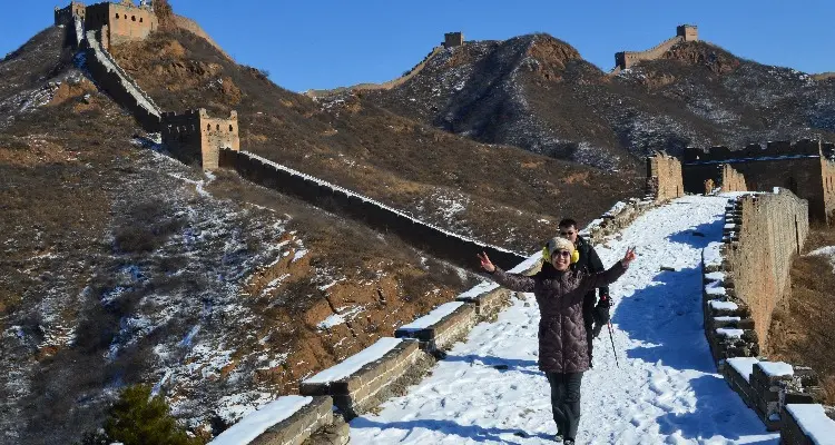 The Great Wall in winter