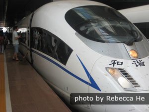 High-speed trains are an experience themselves!