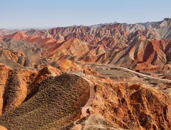 張掖七彩丹霞地貌