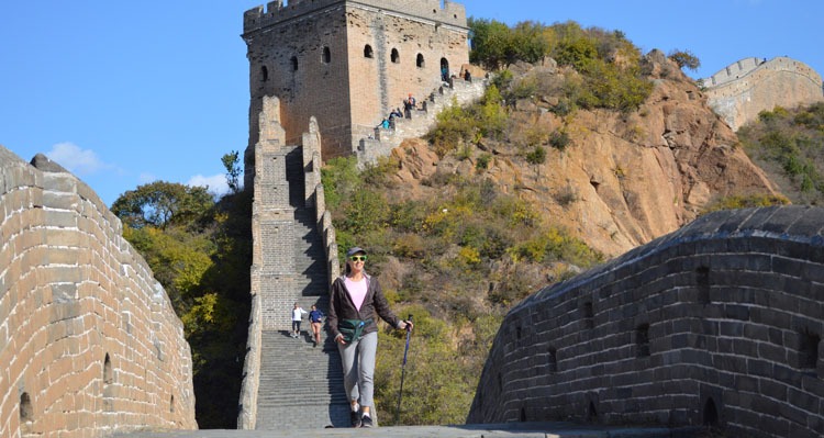Walking on the Great Wall