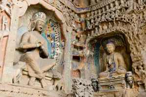 The Yungang Grottoes' sculptures