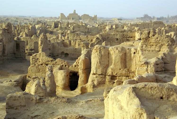 Jiaohe Ancient town ruins