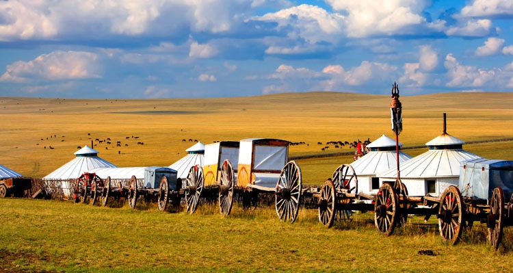 Mongolian yurt
