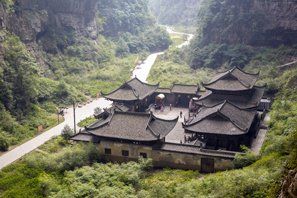 Wulong Karstlandschaft