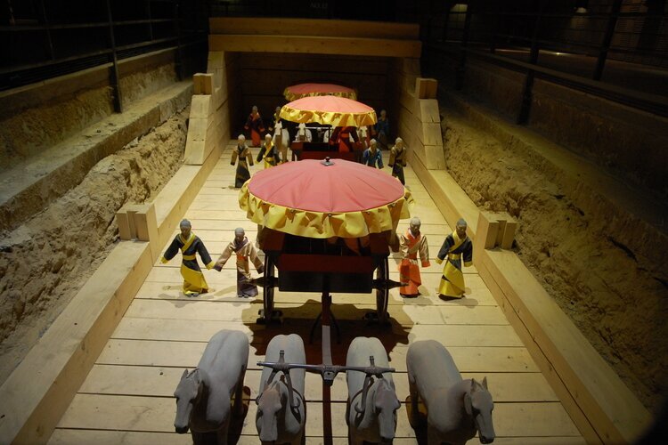 Il Mausoleo dell'Imperatore Han Jingdi