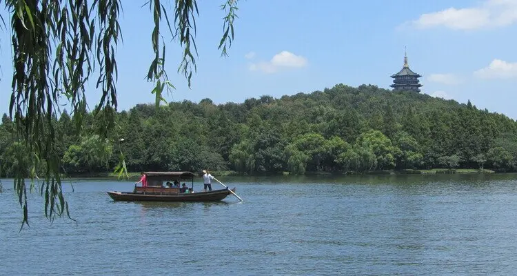 boat trip on the West Lake