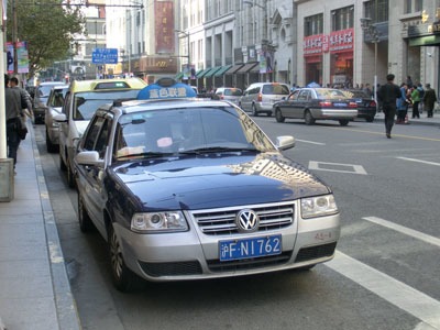 Taxi di Shanghai