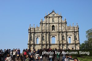 Ruins of st. paul's