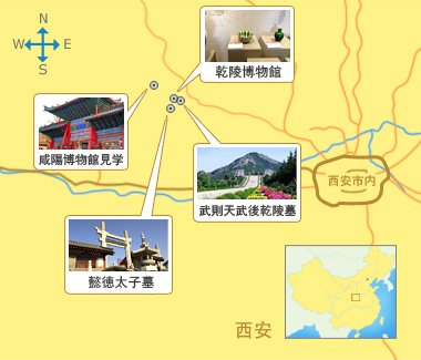 Mapa de excusión en bicicleta en Yangshuo