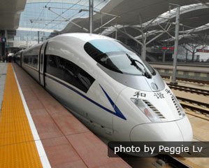 Shanghai - Guangzhou high-speed train