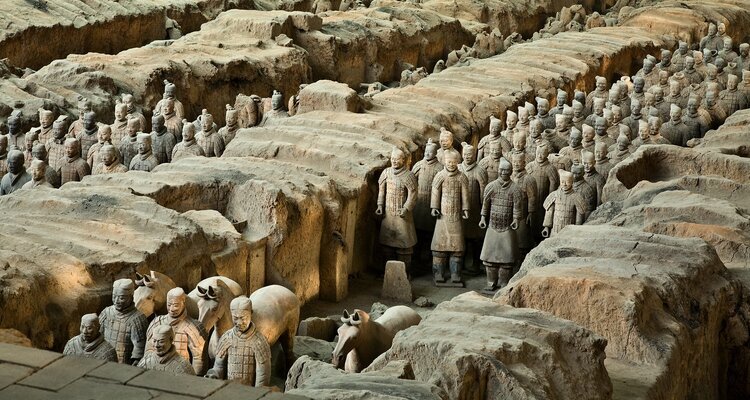 Gerreros de Terracota