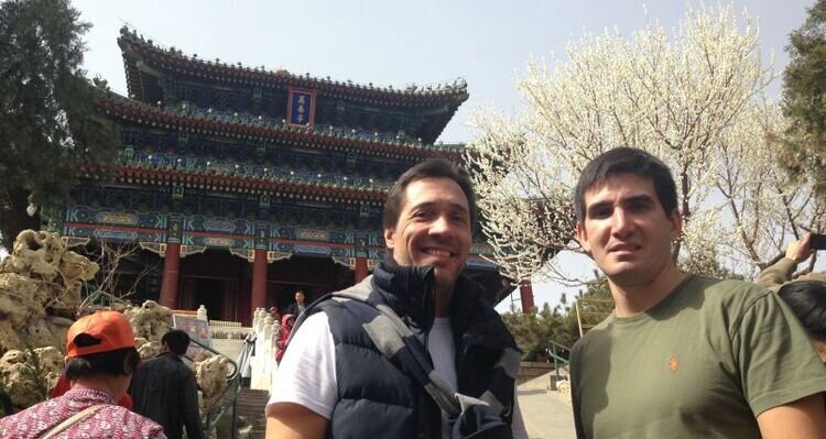 Our guests at Wanchun Pavilion