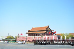 Tian'anmen from the National Museum of China