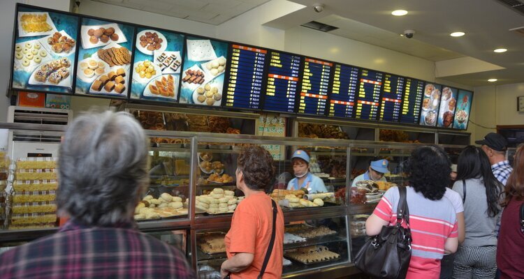 The Huguosi Snack Store is visited by many local people