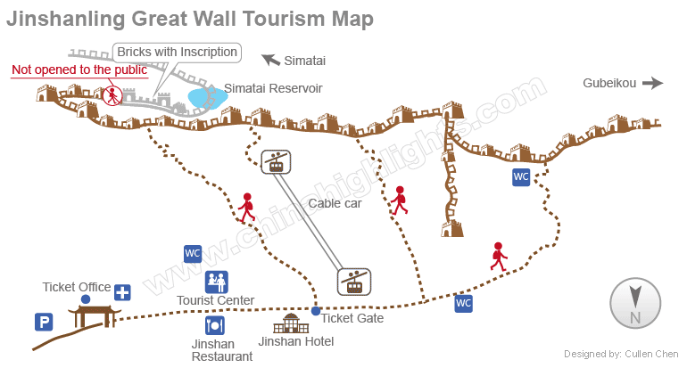 Resultado de imagem para jinshanling great wall