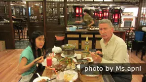 Eating in Chinese Restaurant