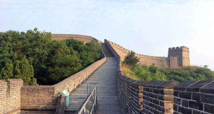 Huangyaguan Section of the Great Wall in Summer