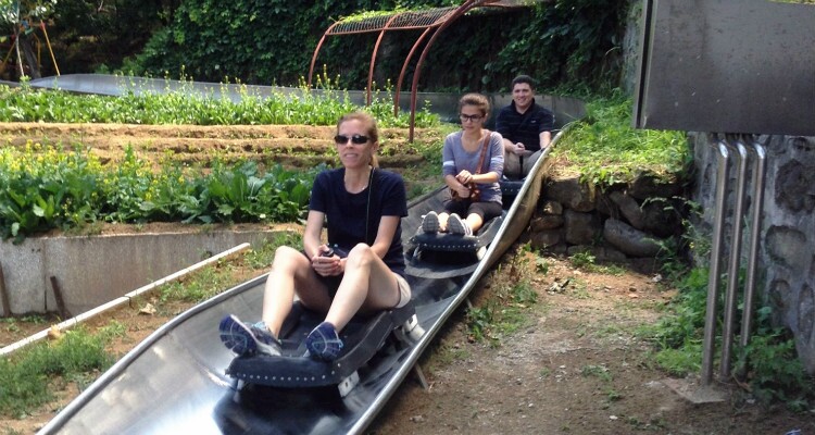 The Toboggan at Mutianyu