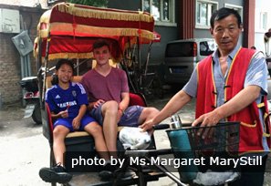 Une balade en pousse pousse à travers les Hutongs