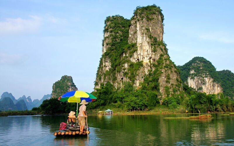 Yulong-Fluss