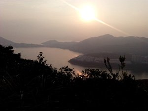 Sundown from Dragon's Back, Hong Kong