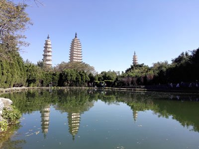 le tre pagode di Dali