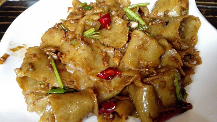 the local fried noodles