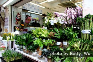 Flower Market in Hong Kong